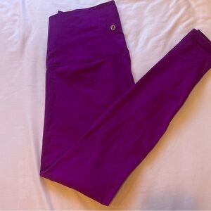 Lululemon purple leggings